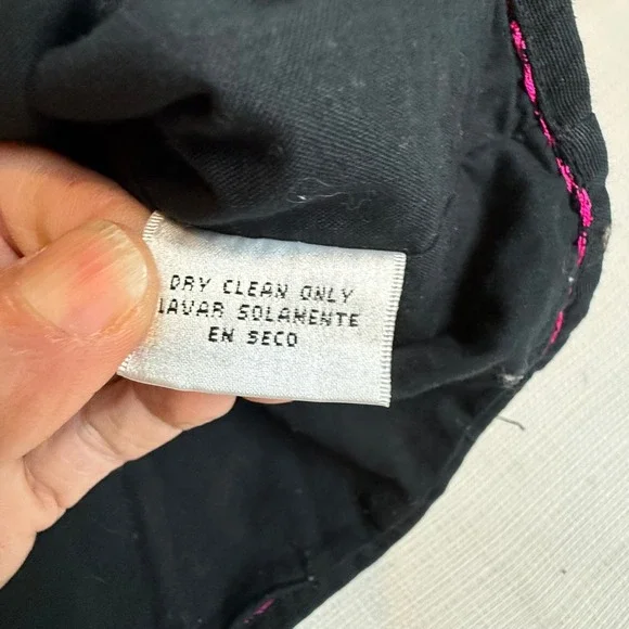 Vintage Units Linen Blend Embroidered Paisley Jacket Medium Black Boho Shirt - Picture 9 of 11